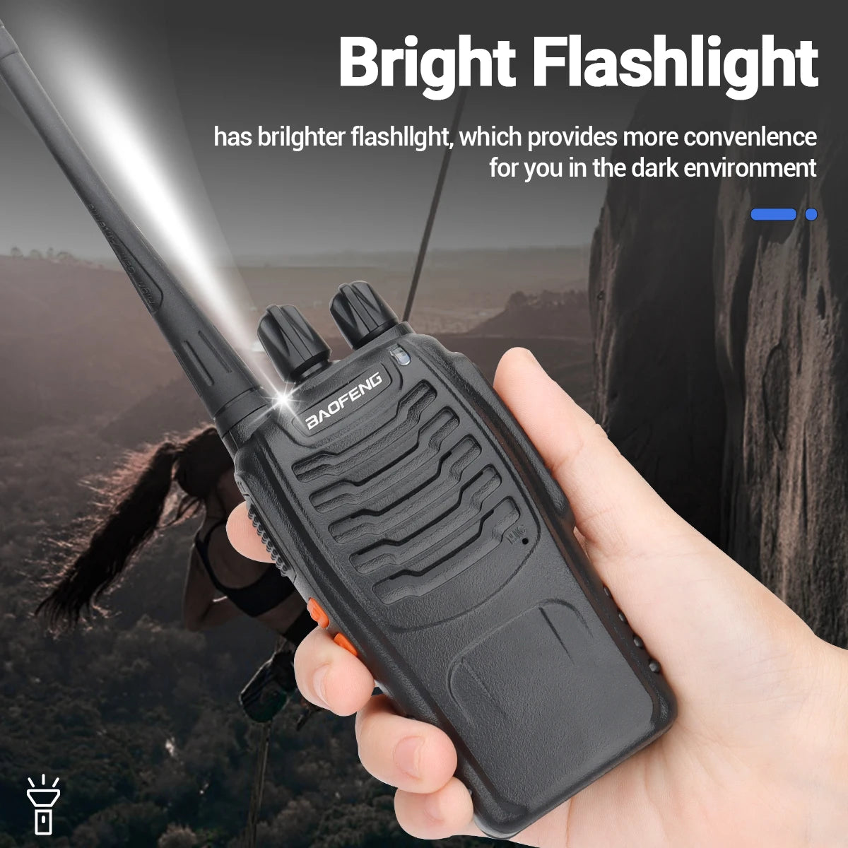 Baofeng BF-888S Pro Walkie Talkie Wireless Copy Frequency Long Range