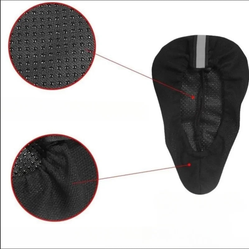 Soft 3D Padded Cycling Bicycle MTB Bike Saddle Seat Cover Cushion