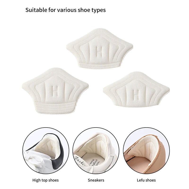 3pair/6pcs Insoles Patch Heel Pads for Sport Shoes Back Sticker