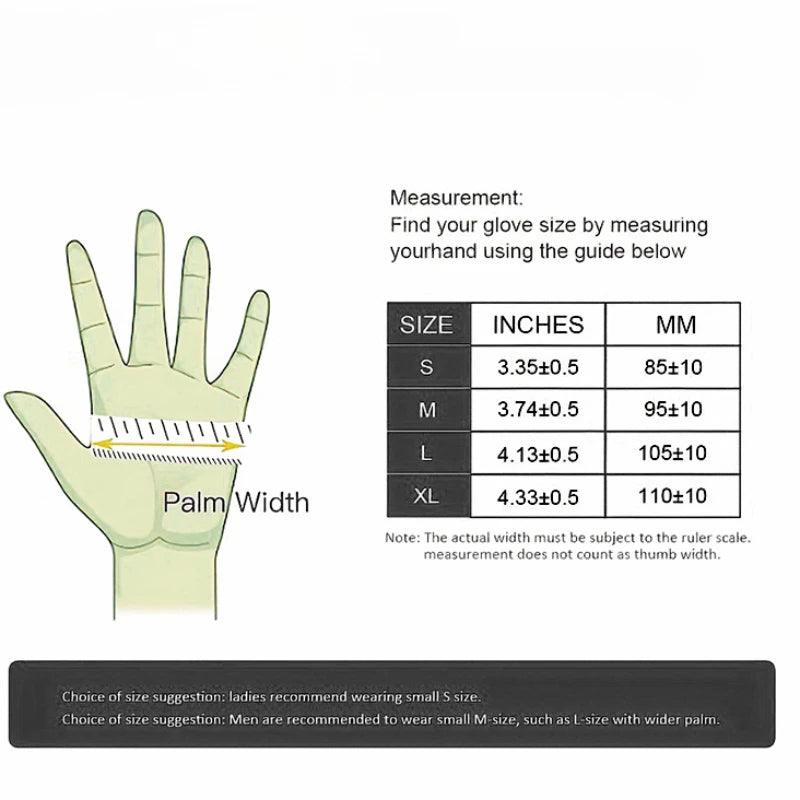 100/50/20PCS Black Nitrile Gloves Thickened Black Nitrile Gloves for