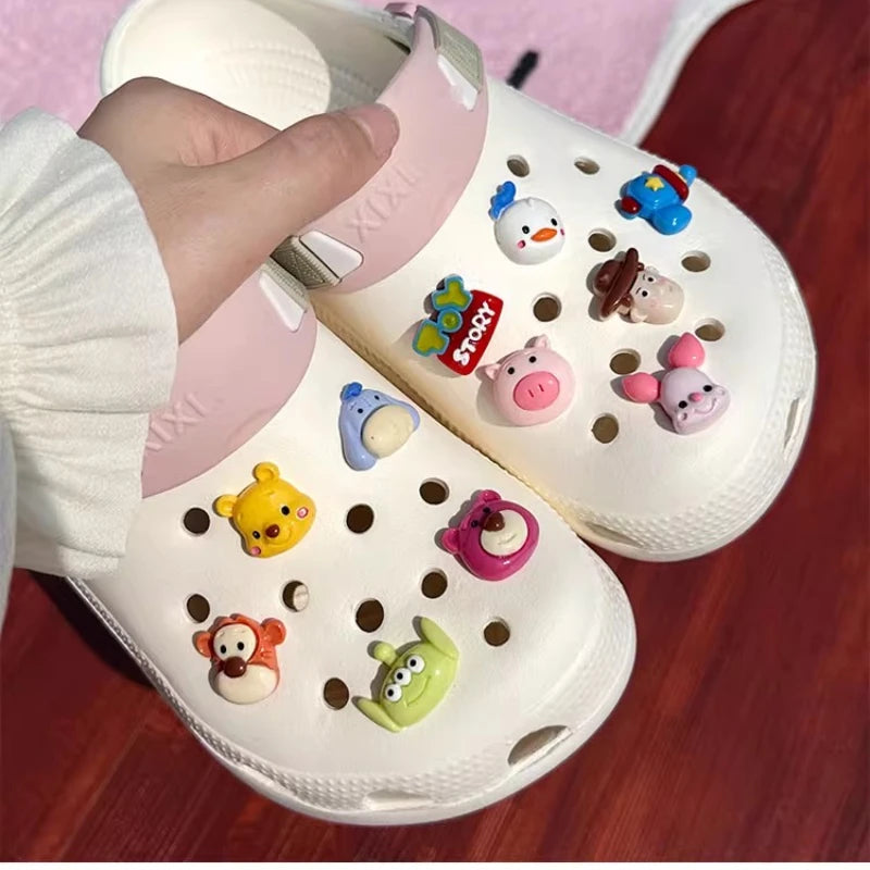 11PCS/set Cartoon Tory Story Hole Shoe Charms Decoration Shoe Buckle