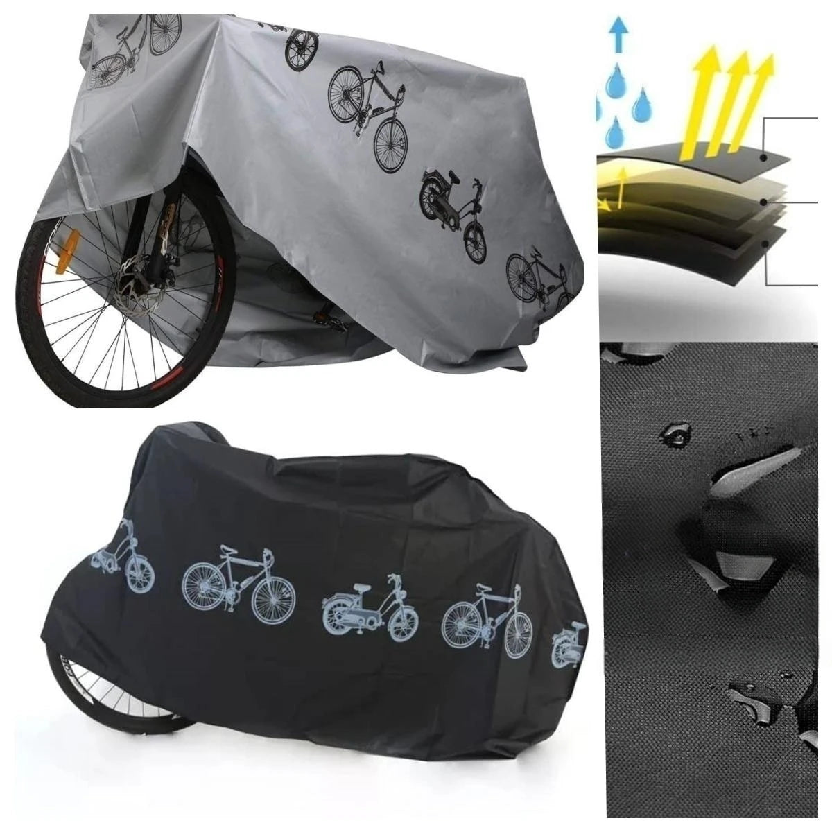 Bicycle Gear Waterproof Raincover Bike Cover Outdoor Sunshine Cover