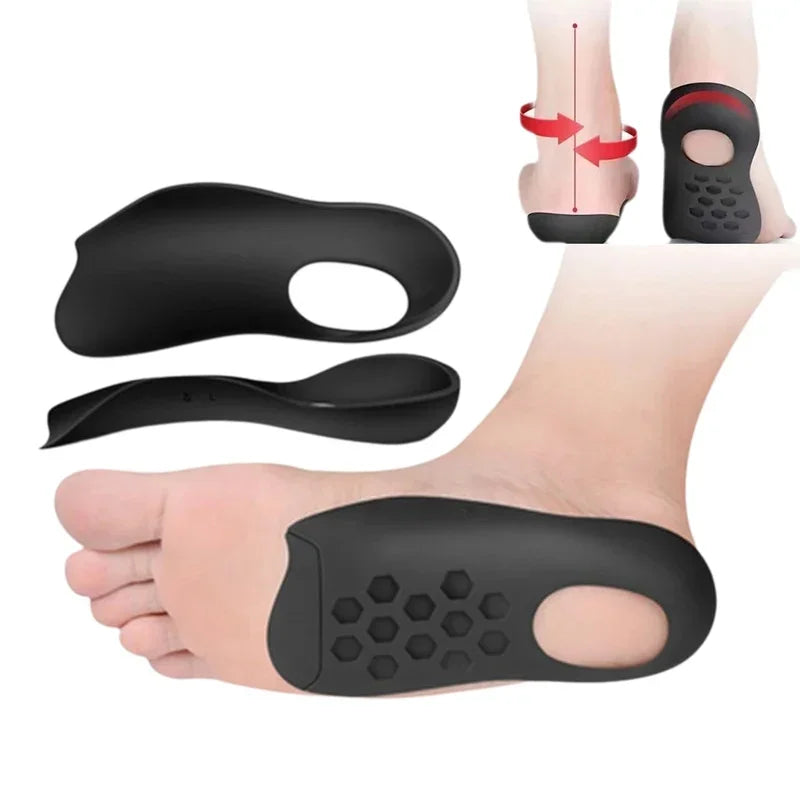 1 Pair Orthotic Insoles For Flat Feet O-Shaped Legs And Plantar