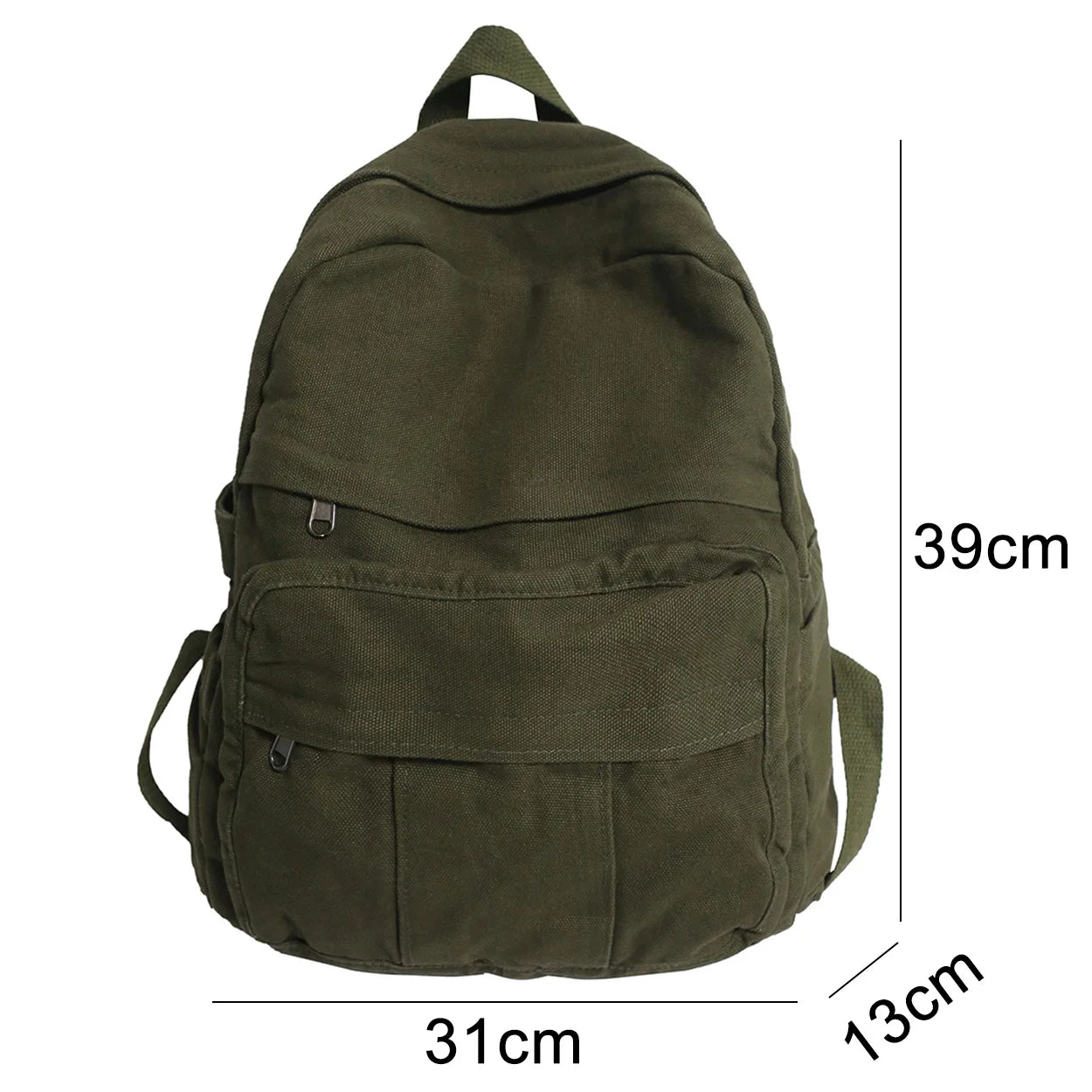 Girl Fabric School Bag New Fashion College Student Vintage Women