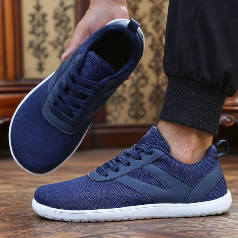 Men’s Sneakers Wide Toe Barefoot Shoes Breathable Stylish Minimalist