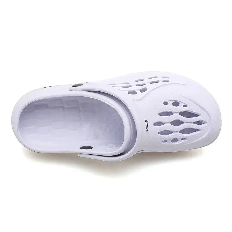 Summer Men Sandals Light EVA Mens Casual Shoes Hole Shoes Clogs Lovers