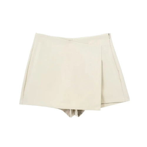 MUJER Woman Shorts Skirts Asymmetric High waist Shorts Skirts for