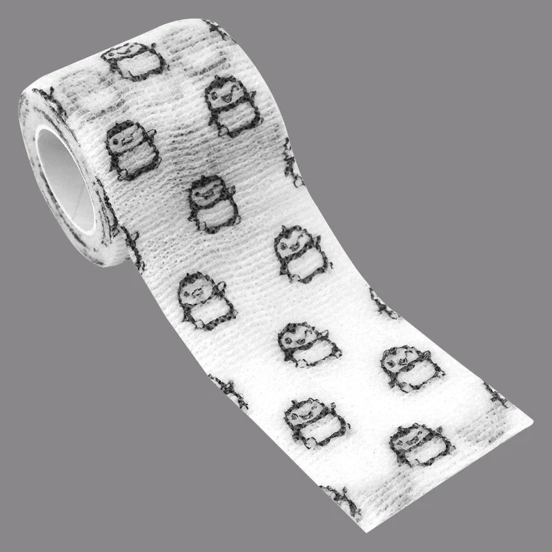Animal Pattern Printed Self Adhesive Elastic Bandage 4.5m Sports Wrap