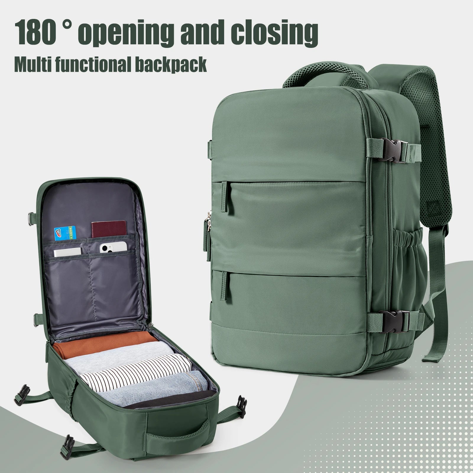 Ryanair Backpack 40x20x25 Cabin Bag Travel Backpack for Men Women Hand