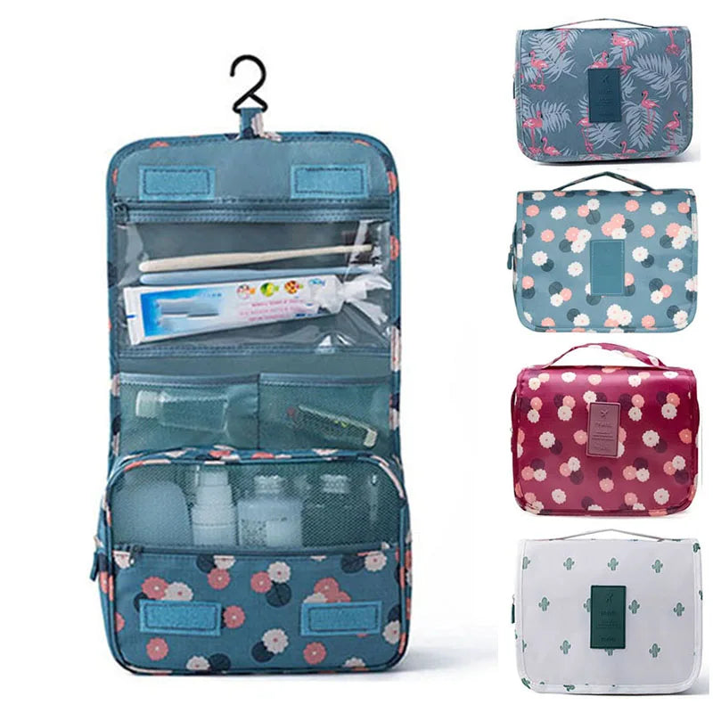 Multifunctional Travel Hook Wash Bag Cosmetics Storage Bag Waterproof