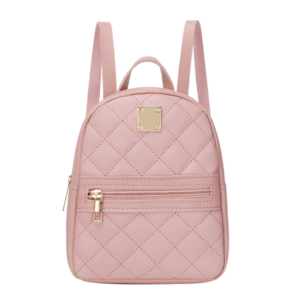 Backpack for Women PU Leather Multifunction Crossbody Bag Ladies Phone