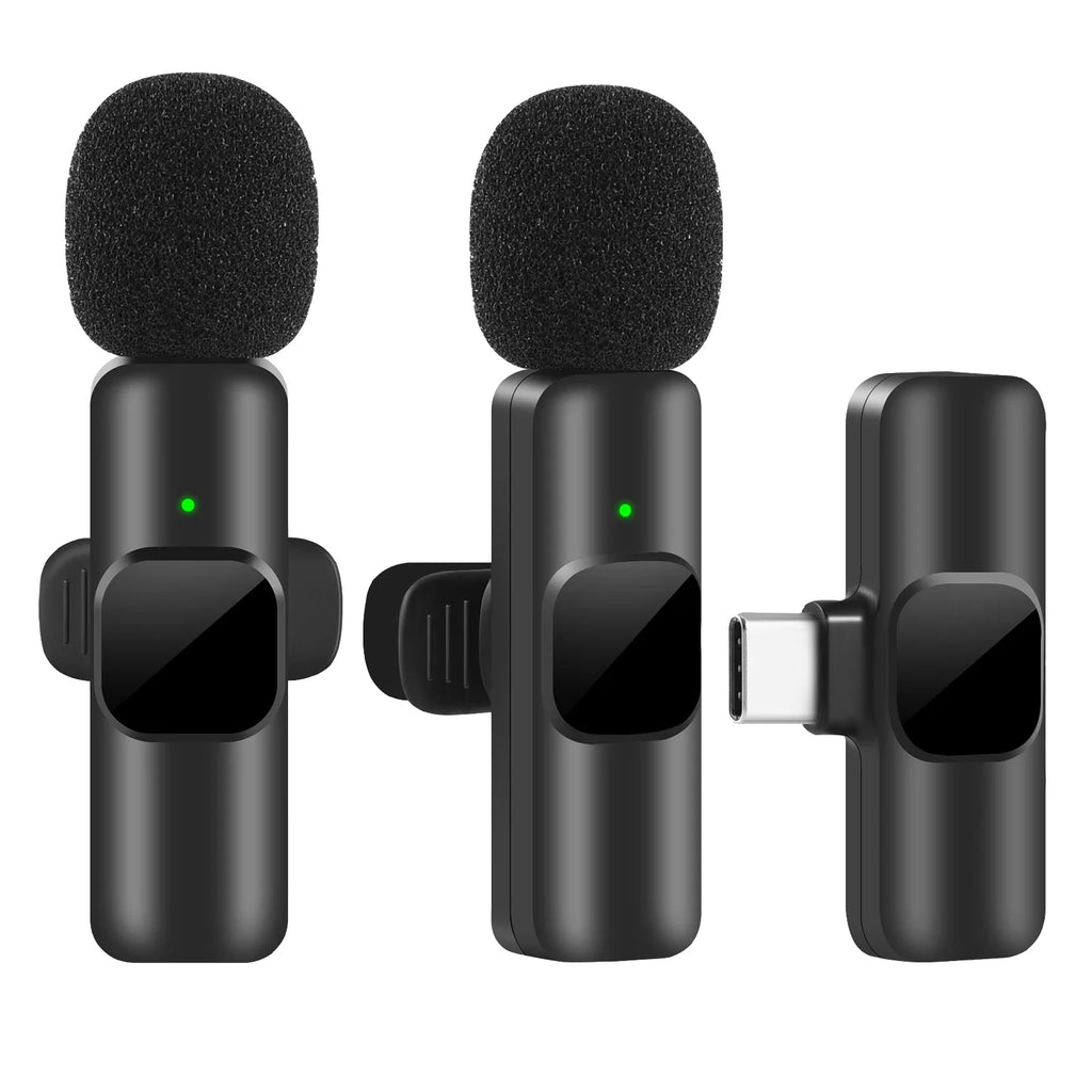  Professional Wireless Microphone for iPhone iPad Laptop Android Live