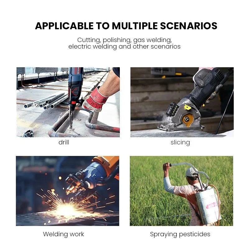 AIRAJWelding Mask Welder Protection Head Worn Solar Automatic Dimming