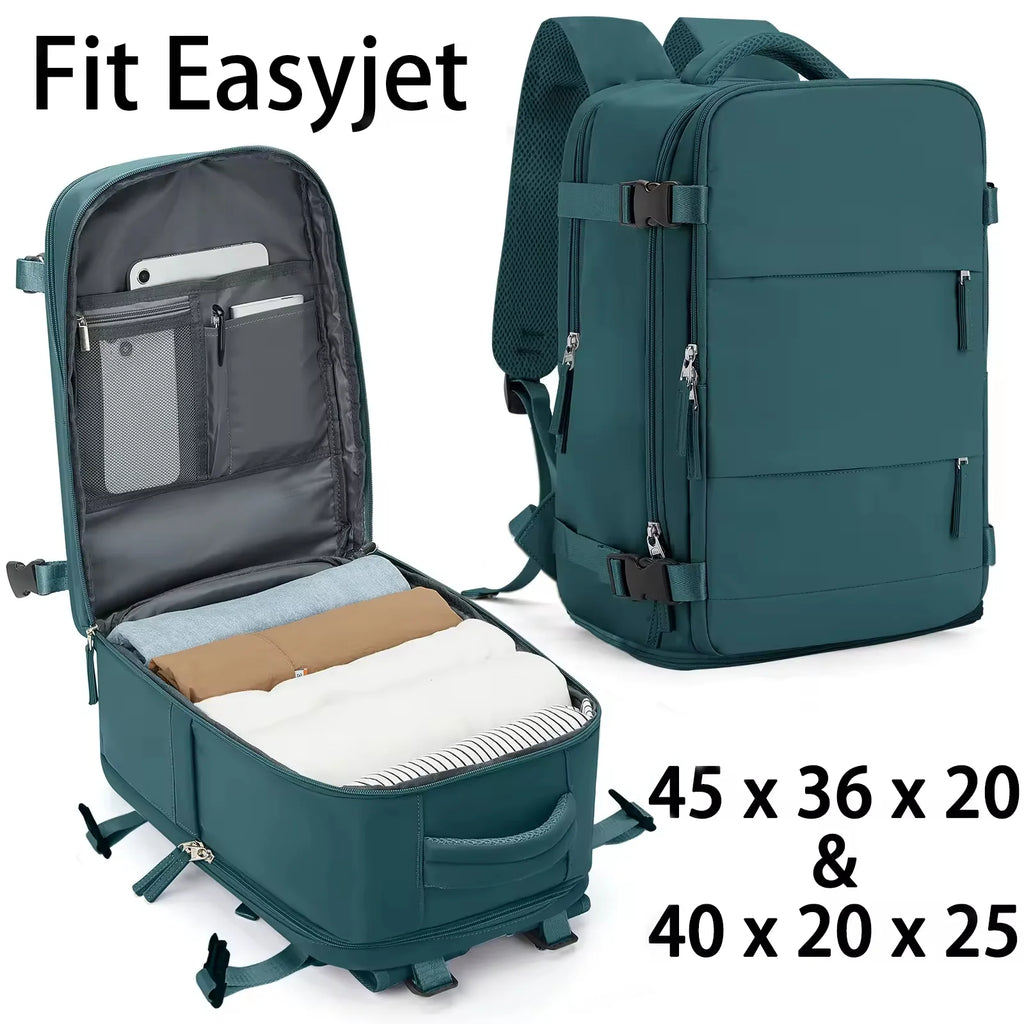 Easyjet Cabin Bag 45x36x20 Backpack, 40x20x25 Ryanair Carry-Ons,