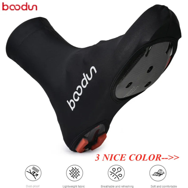 Elastic Breathable Cycling Shoe Cover for Men and Women, Road Mountain
