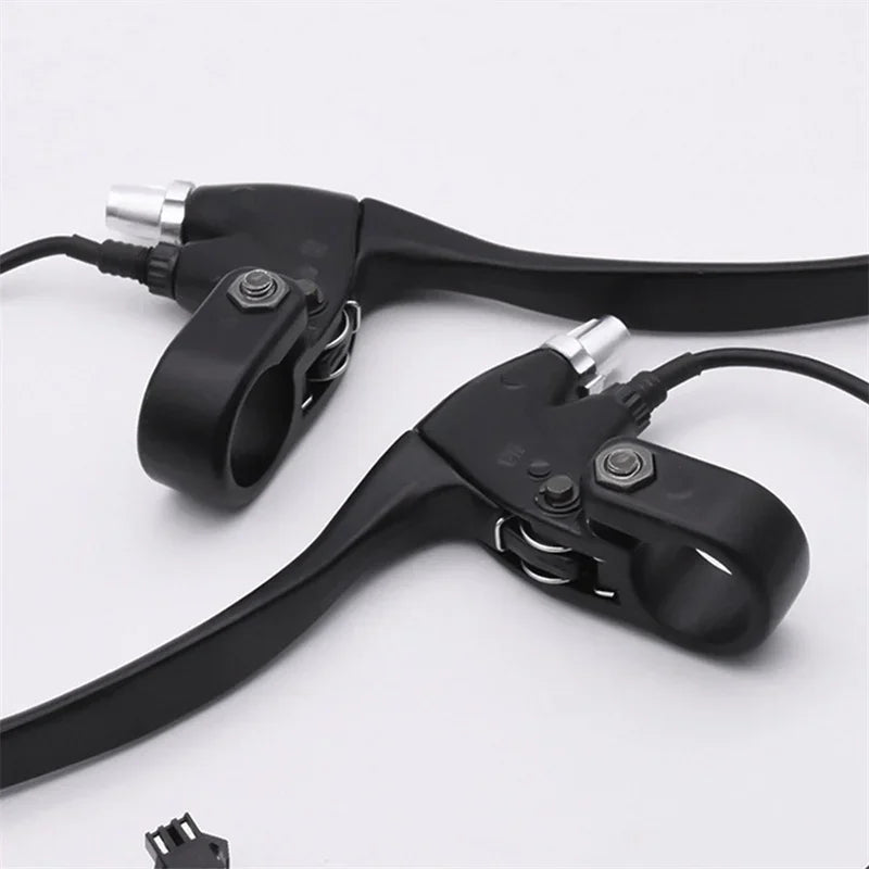 1 Pair E-Bike Rear Brake Lever Electric Bicycle Brake Handle Cycling