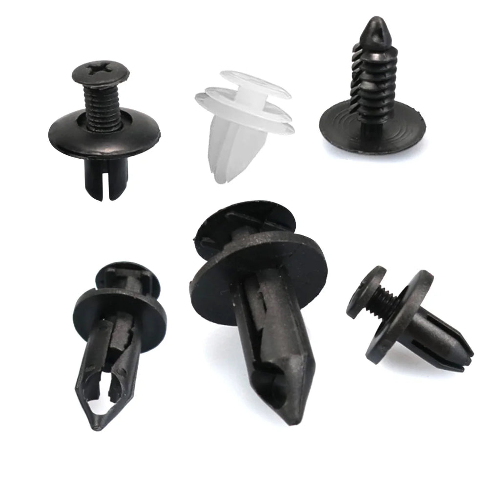 Bumper Retainer Clips Car Plastic Rivets Fasteners Push Retainer Kit