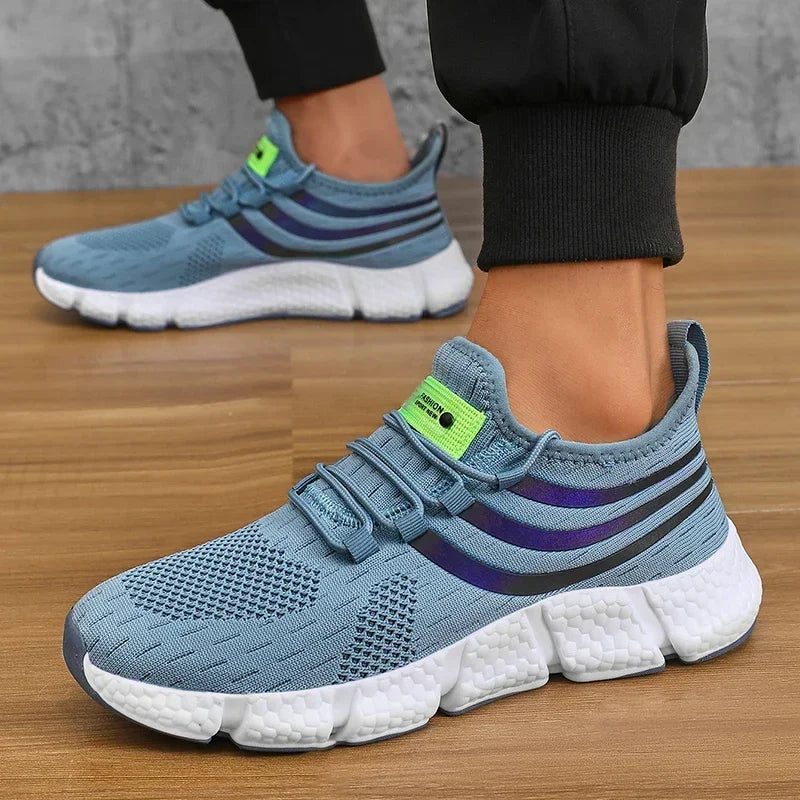 Men’s Sneakers Comfortable Breathable Platform Shoes Summer Man