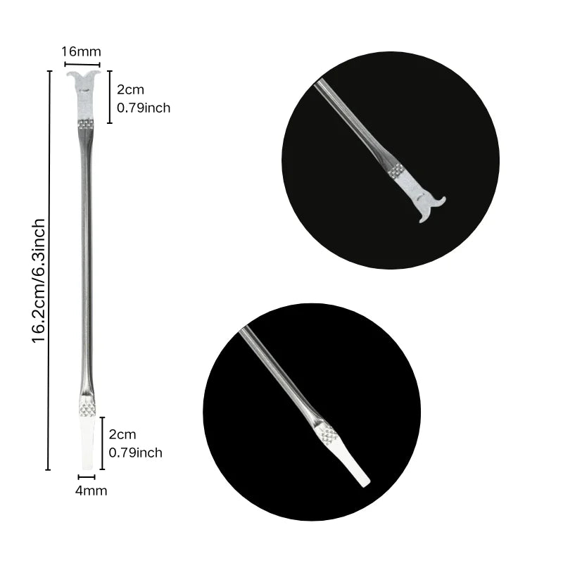 8 In 1 CPU IC  Phone Repair Tools Glue Remover Chip Repair Thin Blades