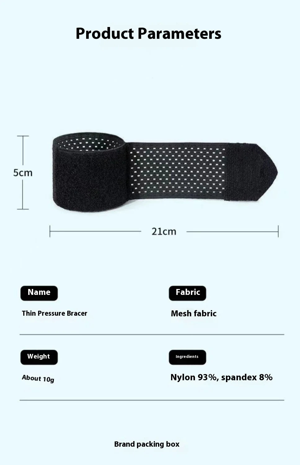 Sports wrist protector for women with twisted tendon sheath,