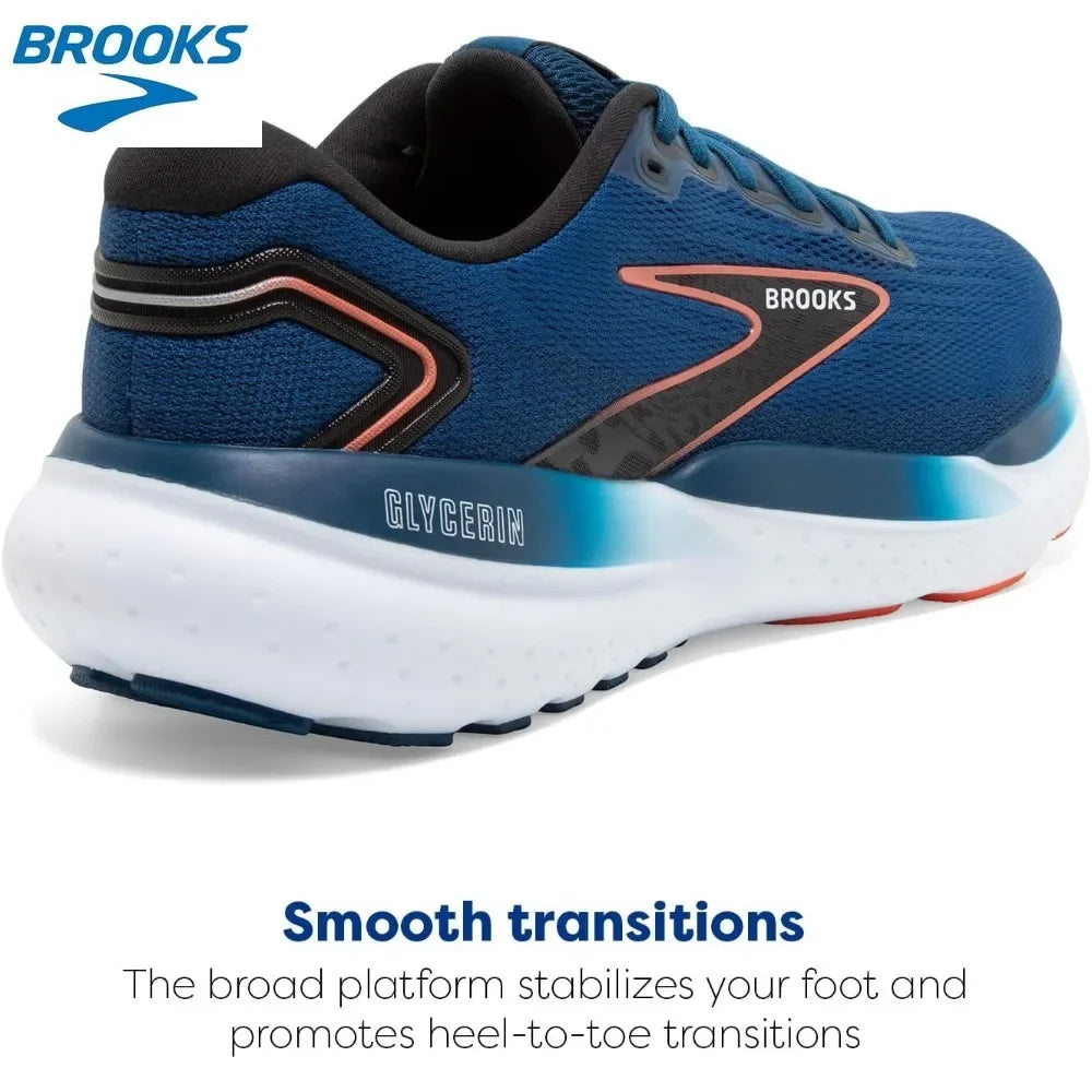 Brooks Men’s Glycerin 21 Neutral Running Shoe Shoes for Men