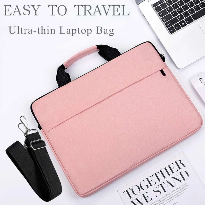 Laptop Bag Women 2025 13.3 14.1 15.6 17 Inch Office Notebook Sleeve