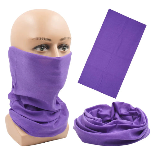Outdoor Magic Bandana Solid Neon Color Cycling Hiking Scarves Headband