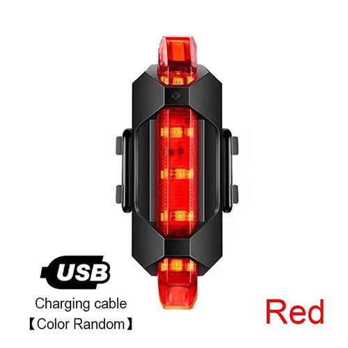 Bike Light Set Bicycle Headlight Taillight USB Rechargeable MTB Bike