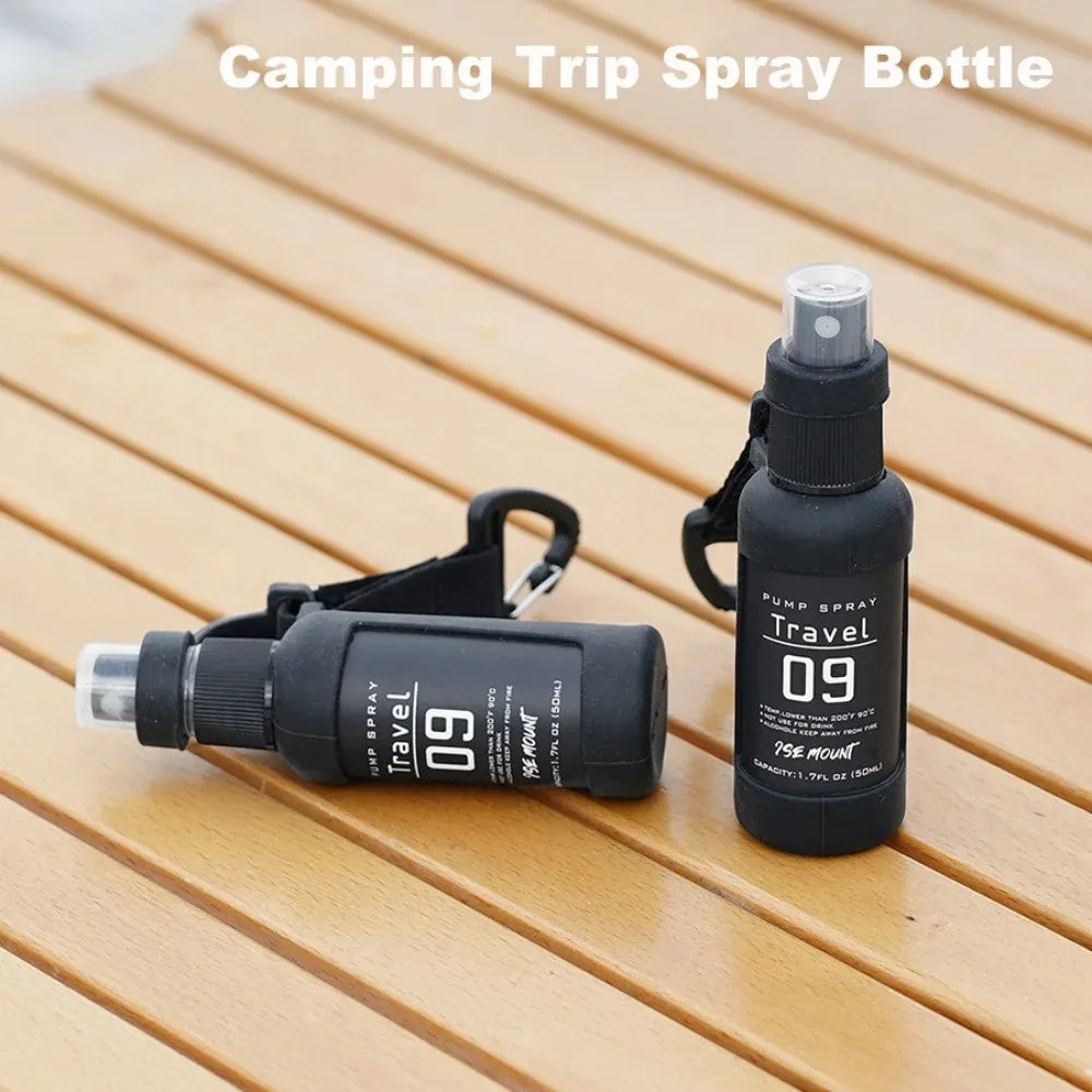 1PC Outdoor Camping Trip Spray Bottle Alcohol Dispenser Bottle