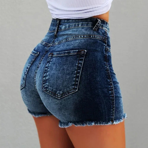 High Waist Hot Pants Women's Jeans Available in Multiple Colors