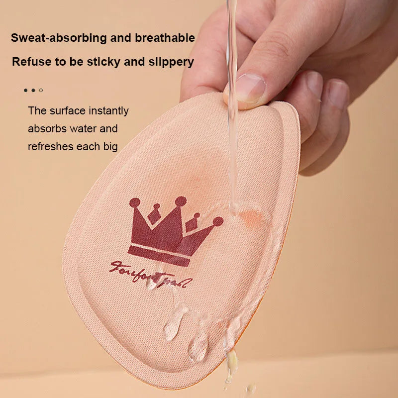 Women Forefoot Pad Pain Relief Insert Half Size Insoles Non-slip