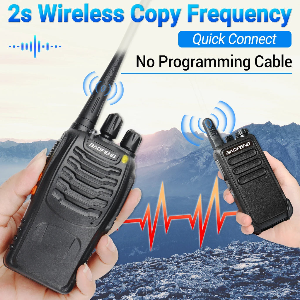 Baofeng BF-888S Pro Walkie Talkie Wireless Copy Frequency Long Range