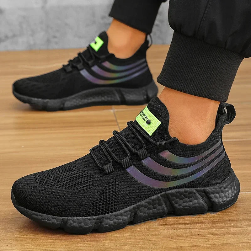 Men’s Sneakers Comfortable Breathable Platform Shoes Summer Man