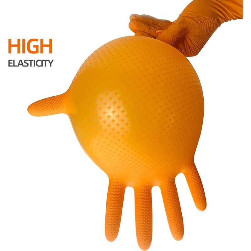 8mil Nitrile Gloves Thick 30/50PCS Industrial Disposable Gloves with