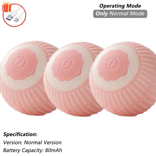 Cat Interactive Ball Training Self-moving Kitten Electric Cat Ball