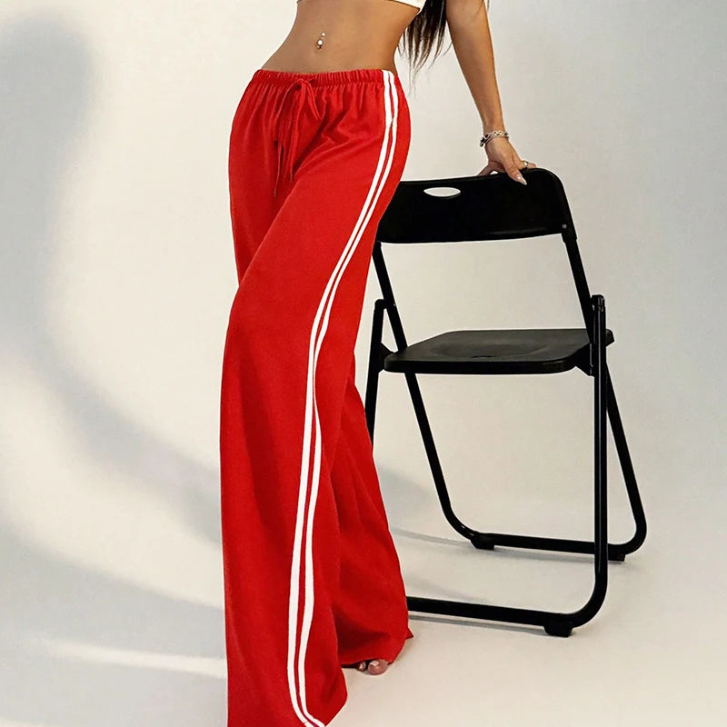 New Versatile Women's Pants Summer Streetwear Basic Straight Loose