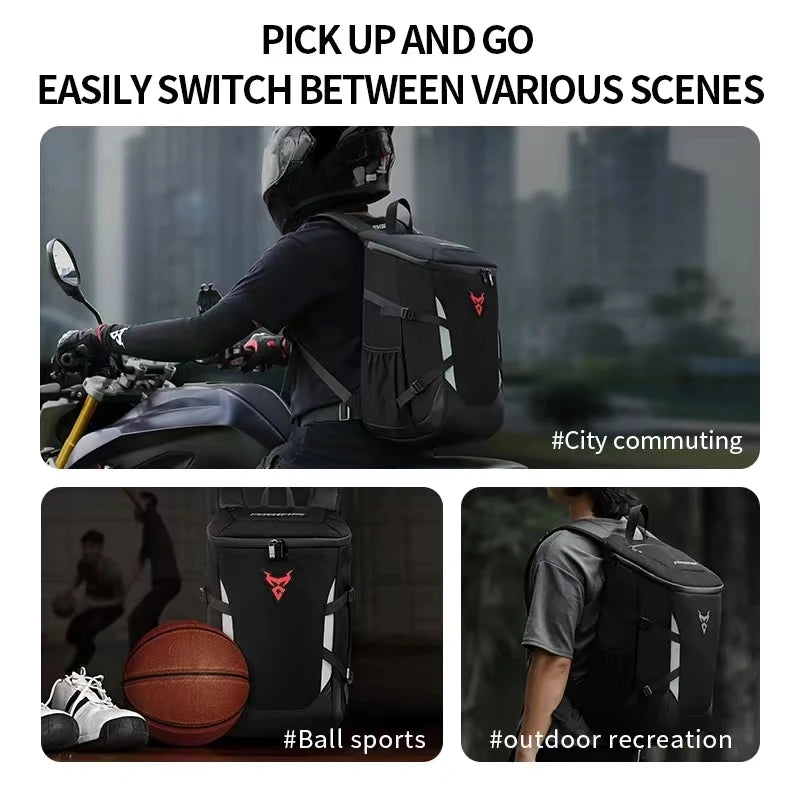Waterproof Motorcycle Backpack Outdoor Sports Moto Biker Cycling