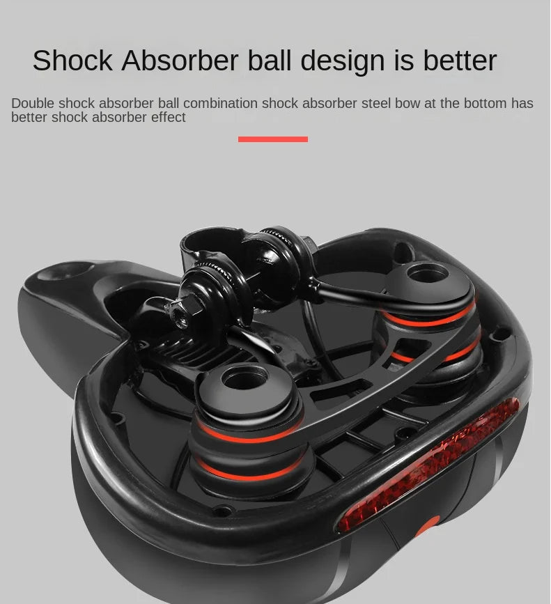 Hollow Breathable Bicycle Saddle Men Women MTB Road Bike Saddle Shock