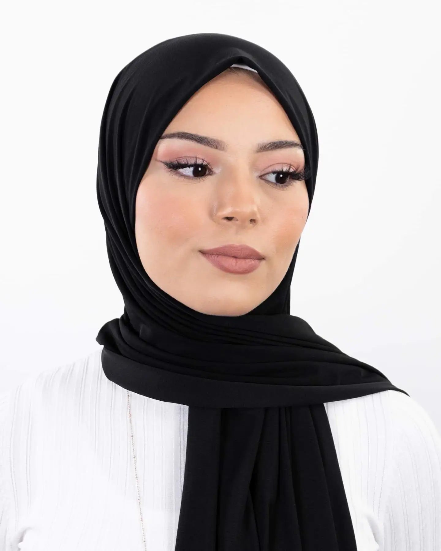 Pin Free Instant Chiffon Hijab Women Jersey Bonnet Islam Shawls and