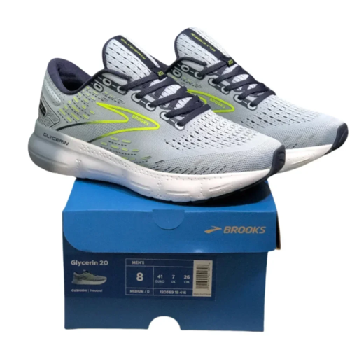 Brooks Men’s Glycerin GTS 20 Provides A Lightweight Fit And Responsive