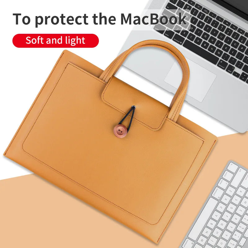 Lightweight Laptop Bag Large Capacity Business Bag Briefcase