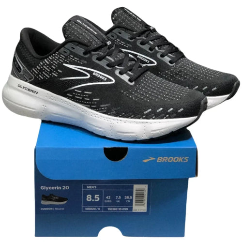 Brooks Men’s Glycerin GTS 20 Provides A Lightweight Fit And Responsive