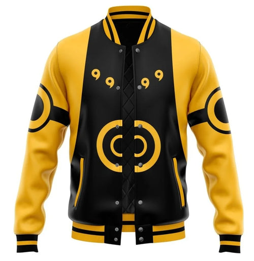 Anime Naruto Series Akatsuki Patternjacket Loose Oversized Clothes