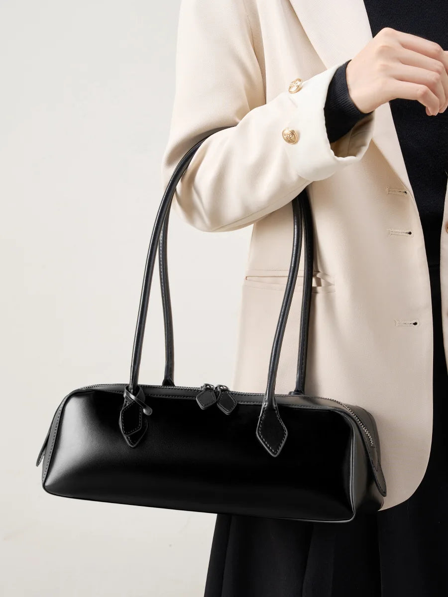 2025 New Genuine Leather Women's Shoulder Bag luxury Cowhide ladies