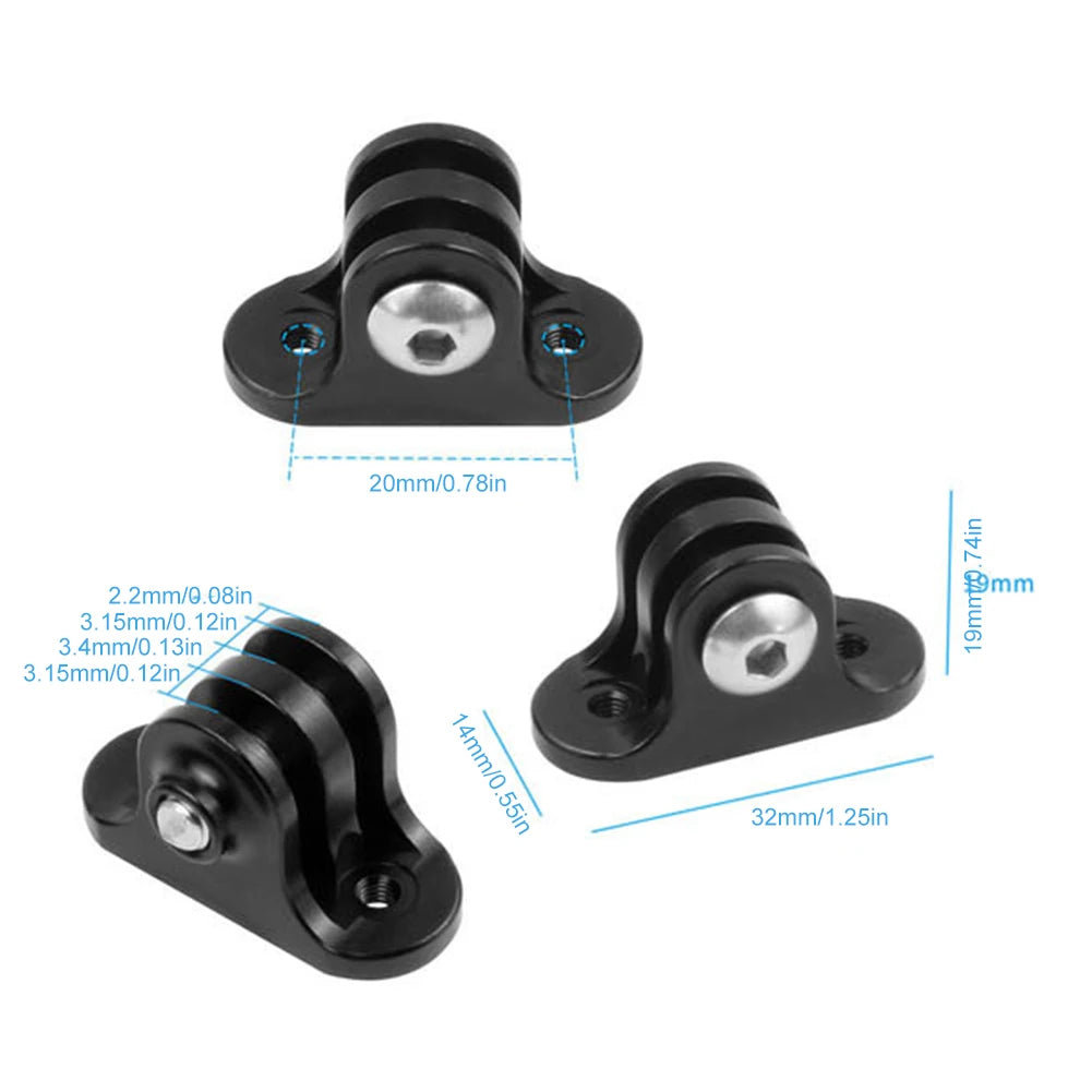 1PCS Bike Computer Mount Bicycle Camera Headlight Holder Adapter
