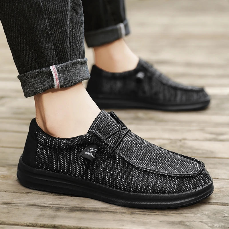 Summer Men’s Casual Shoes Breathable Mesh Sneakers Outdoor Lightweight