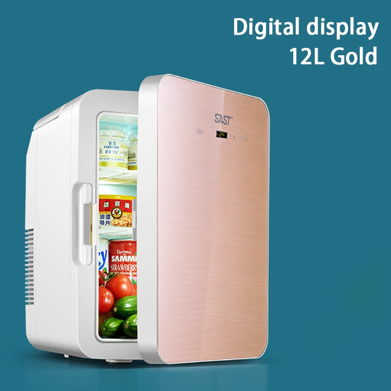 12L Portable Mini Refrigerator Student Dormitory Heating And Cooling