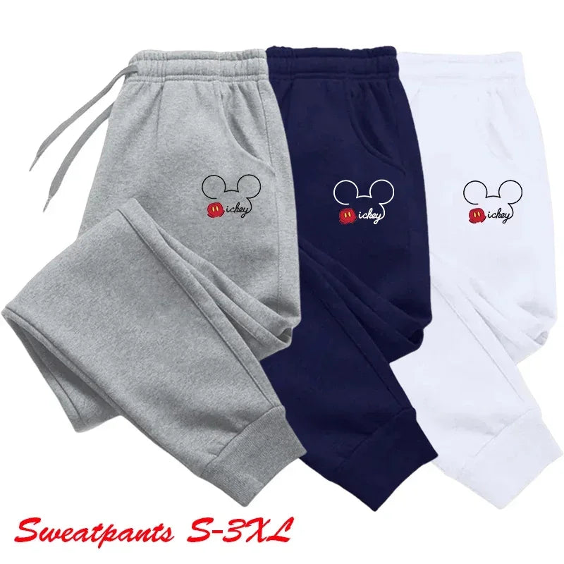 Womens Sweatpants Printing Fashion Trend Jogging Trousers Versatile