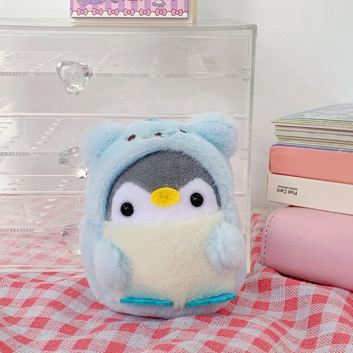 Cute Penguin Doll Key Chain Girl Cartoon Car Creative Plush Key Chain