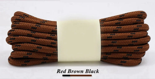 1Pair Round Shoelaces Durable Polyester Shoelace Outdoor Boots